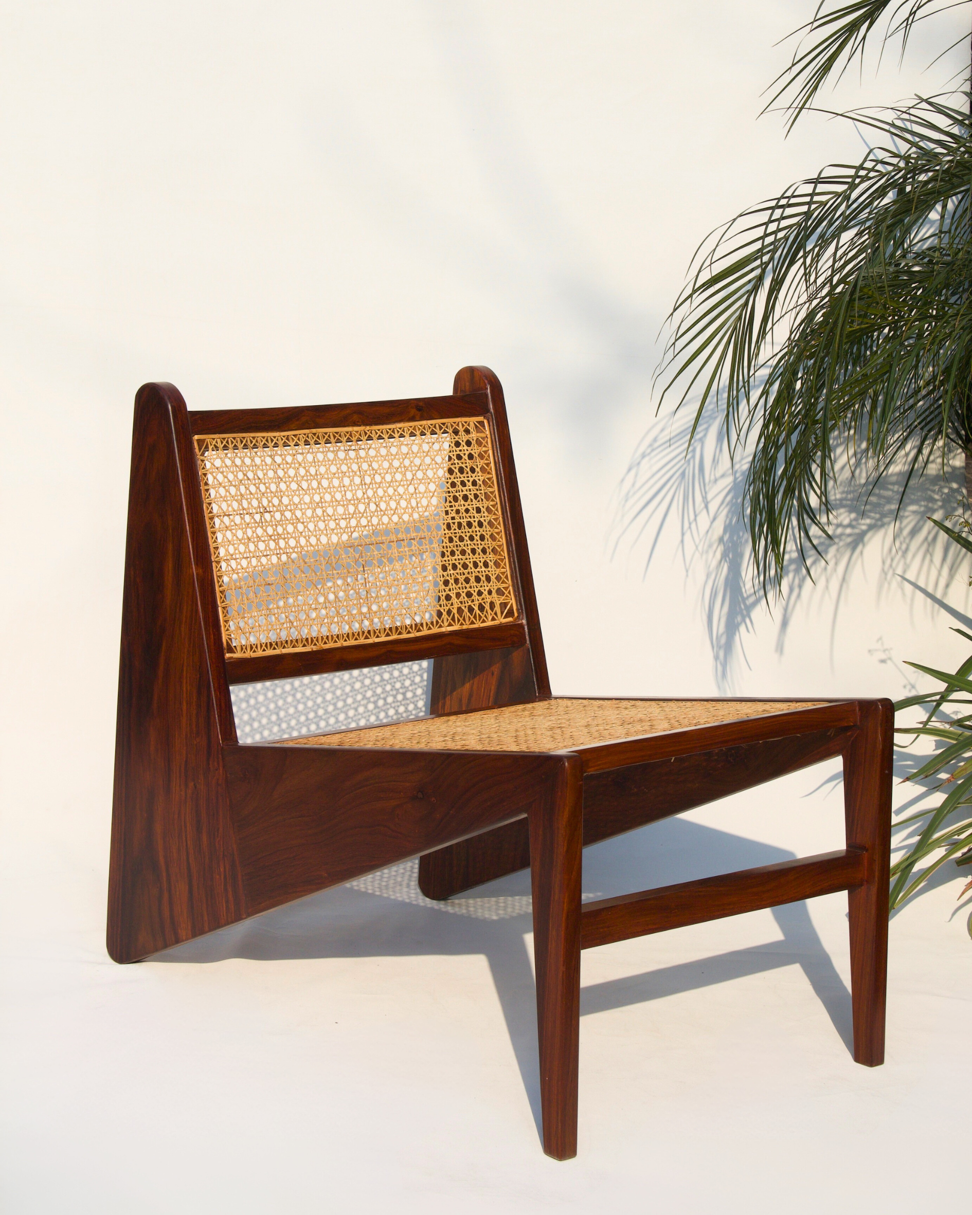 Rosewood Cane Chair