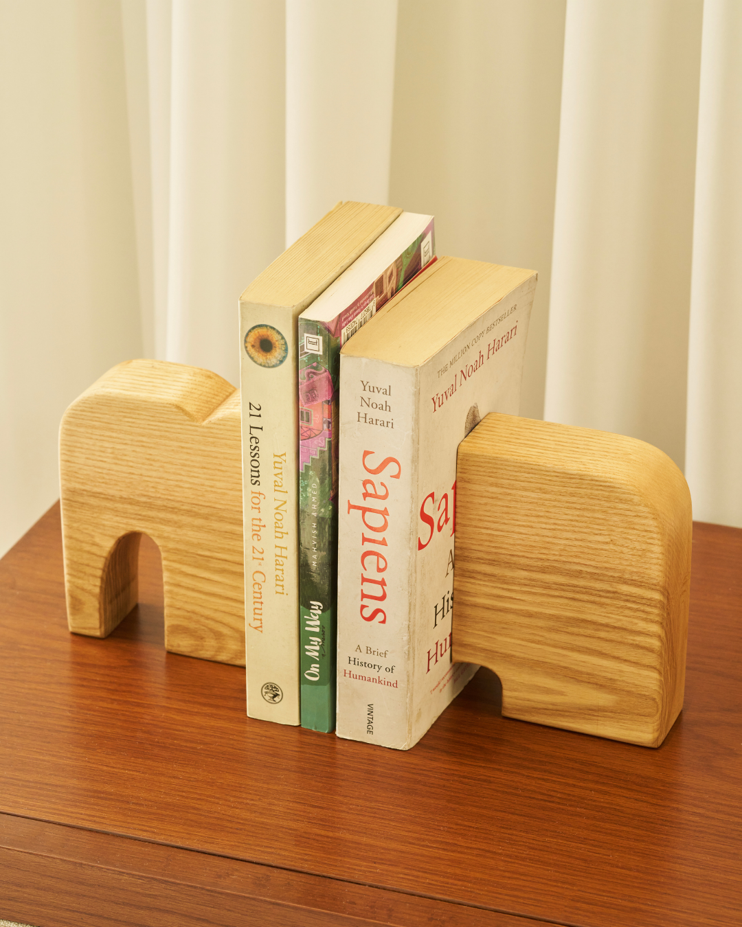 Suzzie Book Ends (Ash Wood)